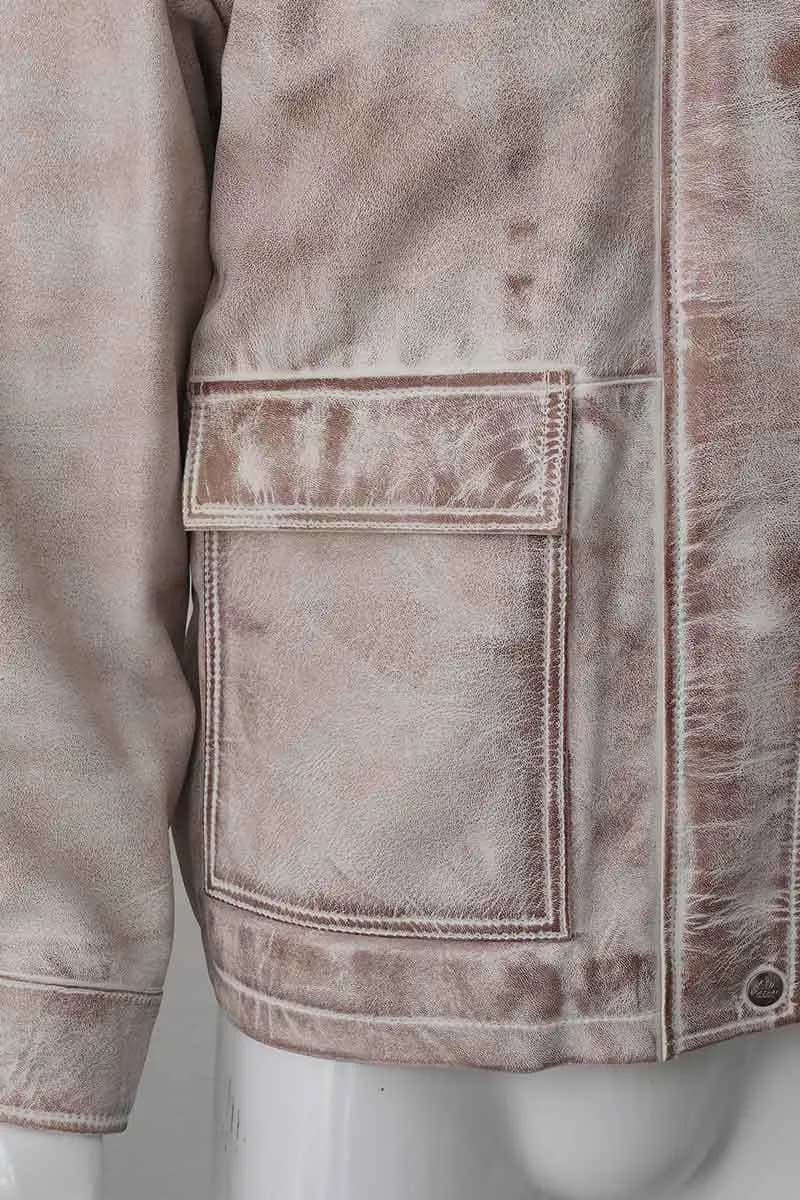 Men's Sheep Napa Leather Jacket