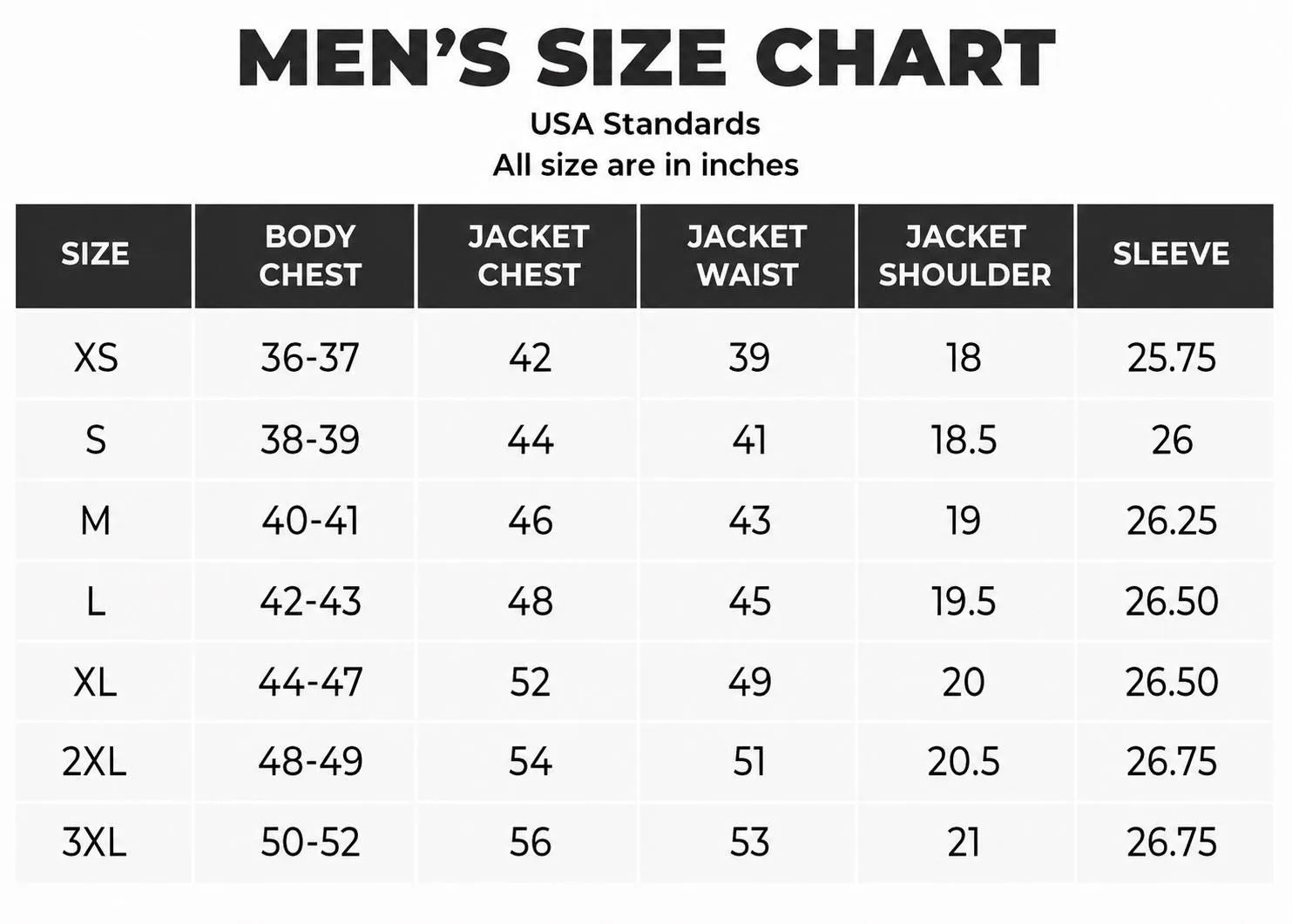 Men's Distressed Leather Biker Jacket | Handmade Vintage Motorcycle Coat, Retro Streetwear size chart